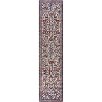 Kemer All-over Persian Washable Area Rug